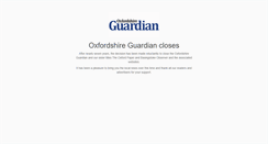 Desktop Screenshot of oxfordshireguardian.co.uk