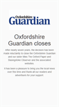 Mobile Screenshot of oxfordshireguardian.co.uk